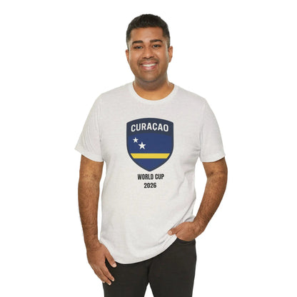 Curaçao World Cup 2026 Unisex Cotton Crew Tee by Printify