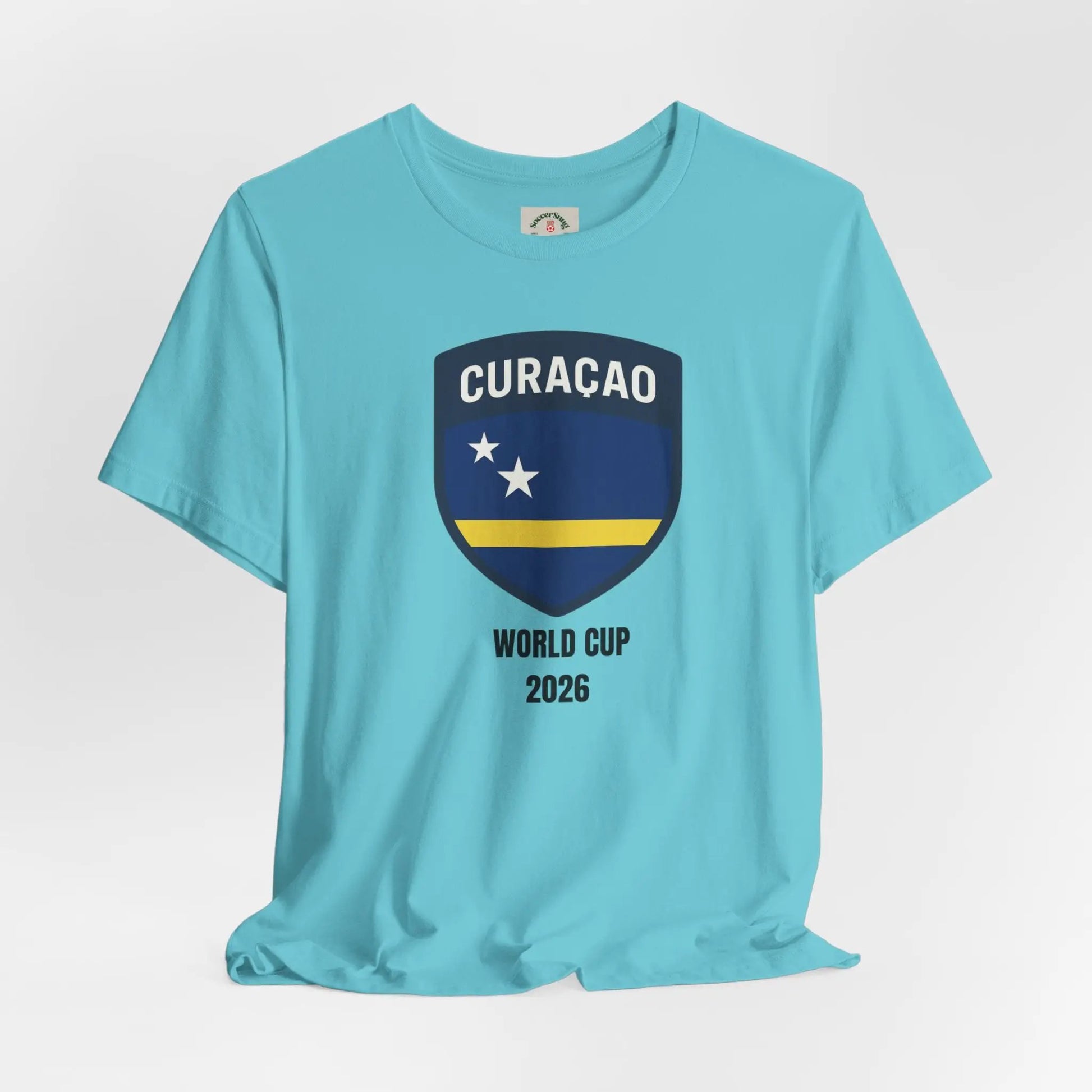 Curaçao World Cup 2026 Unisex Cotton Crew Tee by Printify