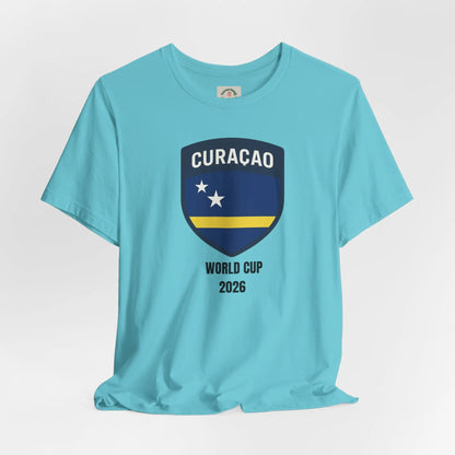 Curaçao World Cup 2026 Unisex Cotton Crew Tee by Printify