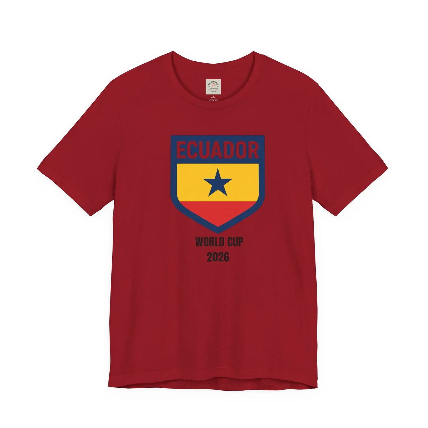 Ecuador World Cup 2026 Unisex Cotton Crew Tee by Printify