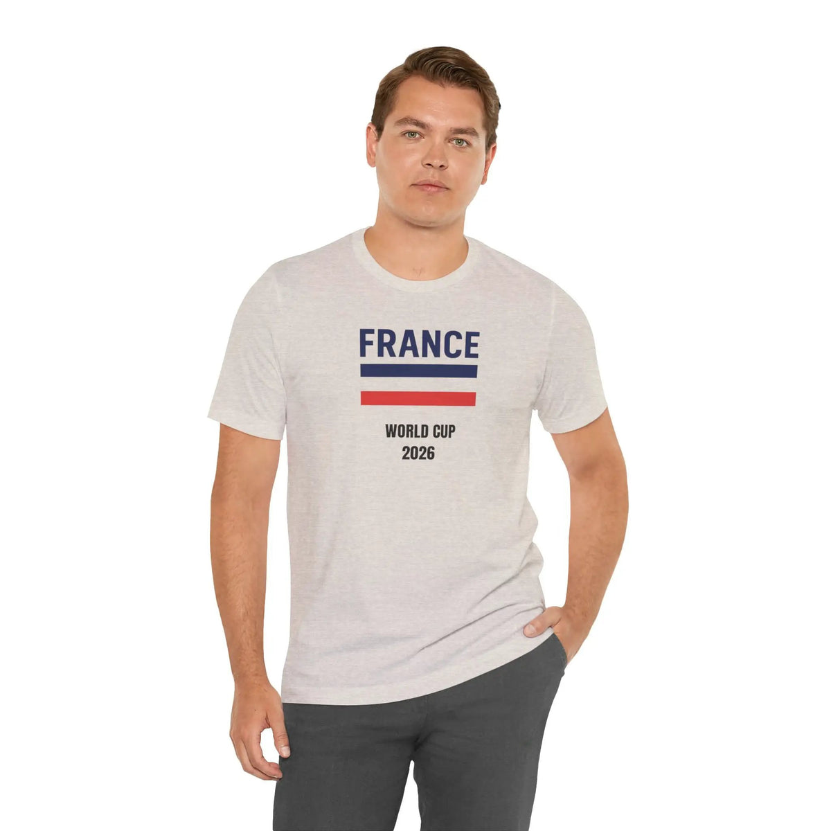 France World Cup 2026 Unisex Cotton Crew Tee by Printify