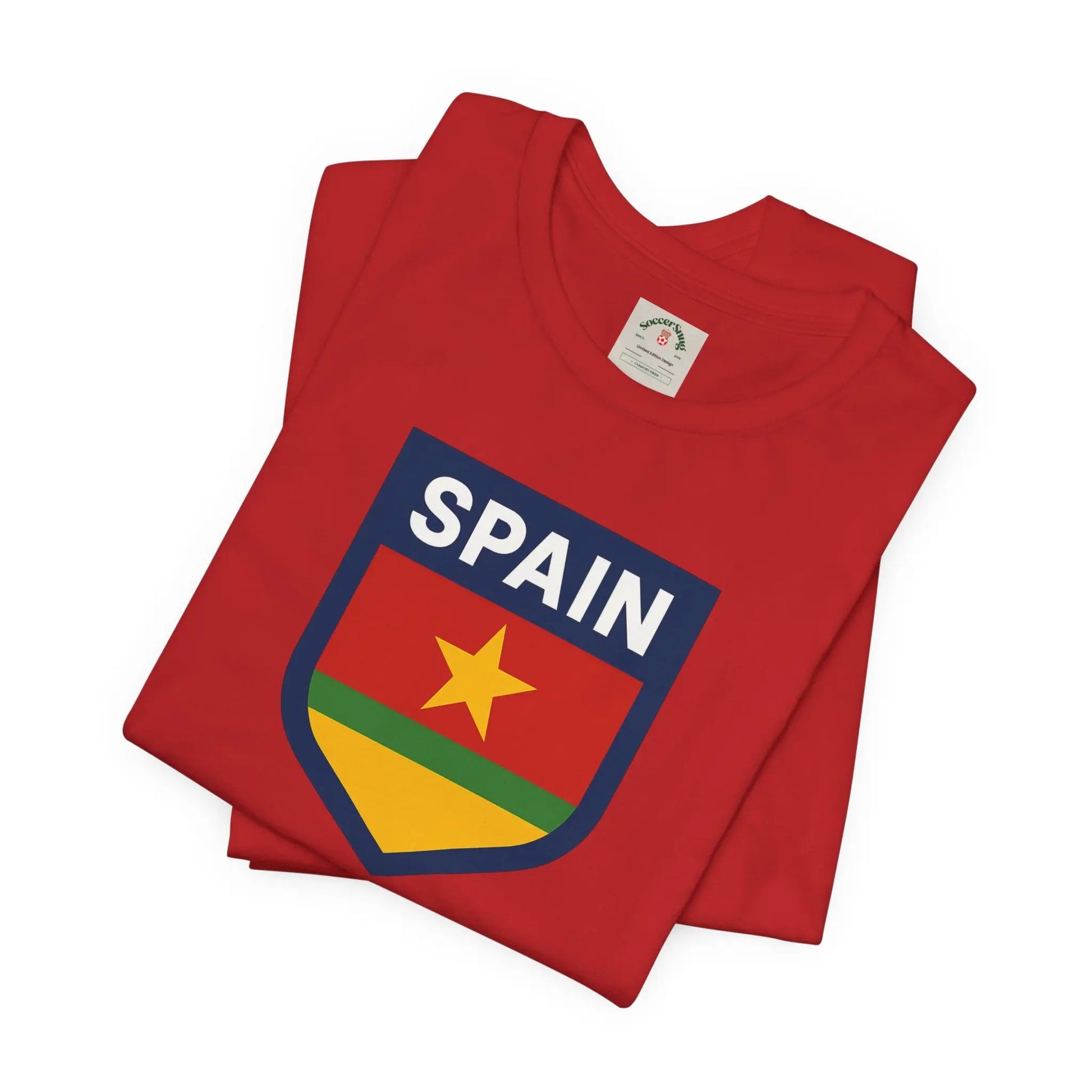 Spain World Cup 2026 Unisex Cotton Crew Tee by Printify