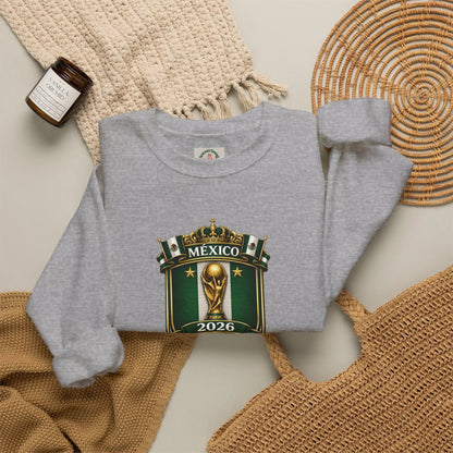 Mexico World Cup 2026 Crewneck Sweatshirt by Printify