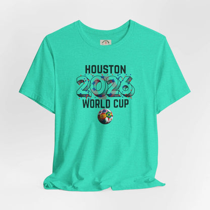 Houston World Cup 2026 Host Unisex Cotton Crew Tee by Printify