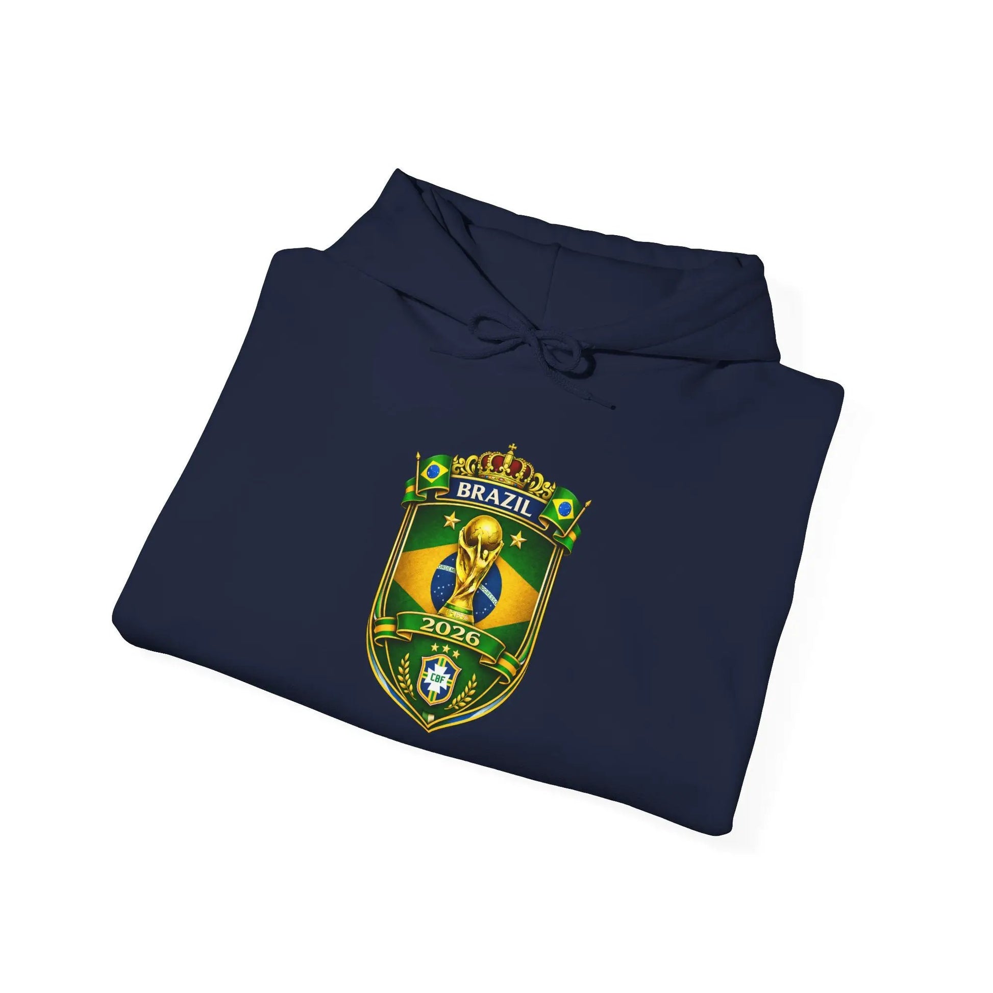 Brazil World Cup 2026 Hooded Sweatshirt by Printify