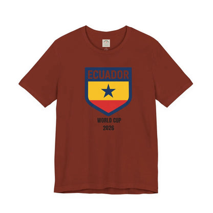 Ecuador World Cup 2026 Unisex Cotton Crew Tee by Printify