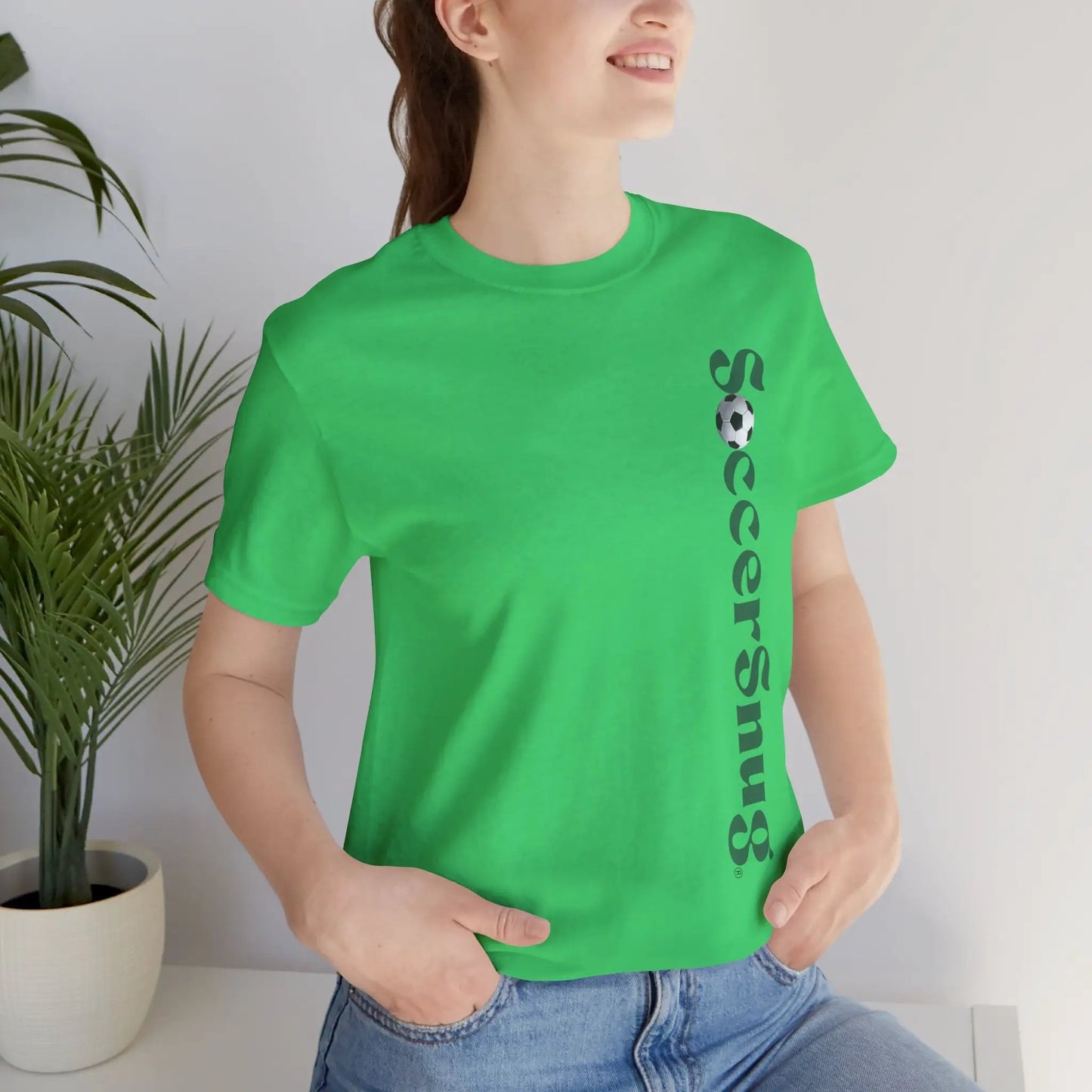 SoccerSnug Unisex Soccer Jersey Short Sleeve Tee by Printify