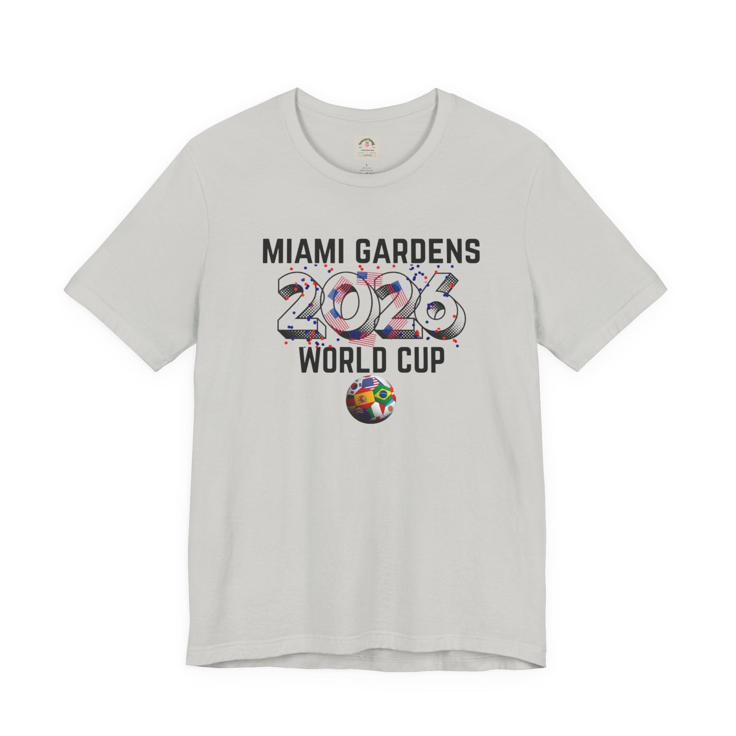 Miami Gardens World Cup Unisex Cotton Crew Tee