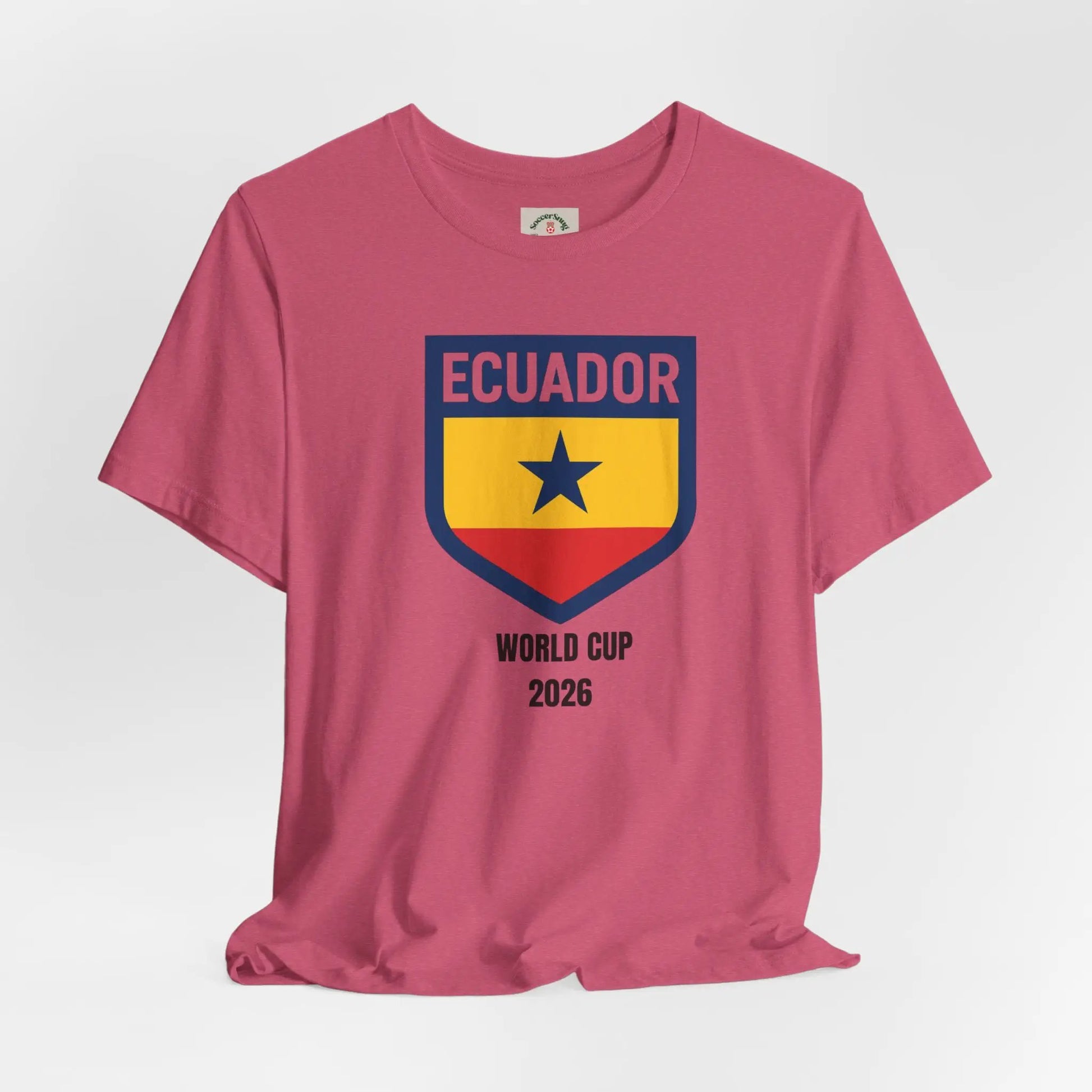 Ecuador World Cup 2026 Unisex Cotton Crew Tee by Printify