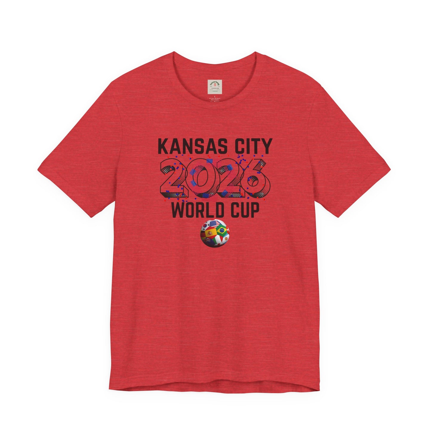 Kansas City 2026 World Cup T-Shirt — Soccer Fan Tee