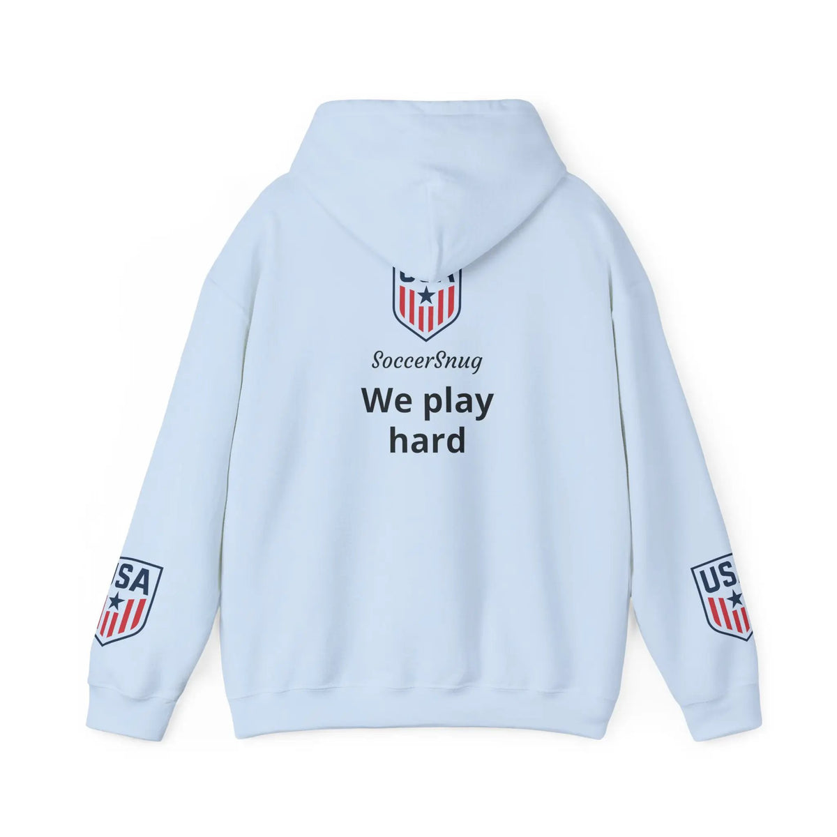 Customizable - SoccerSnug Heavy Blend Hoodie Unisex With Front Pocket Drawcord by Printify