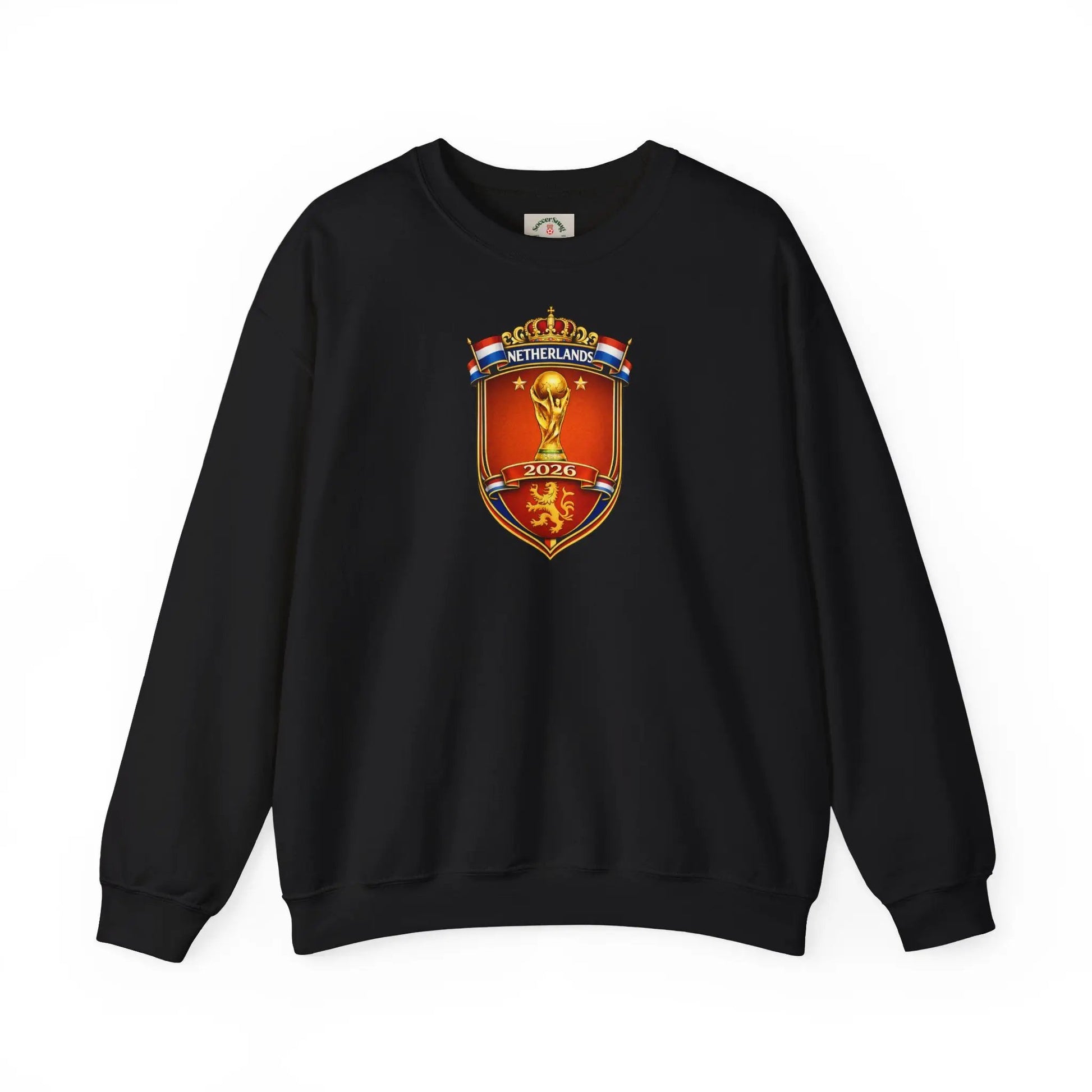 Netherlands 2026 World Cup Crest Crewneck by Printify