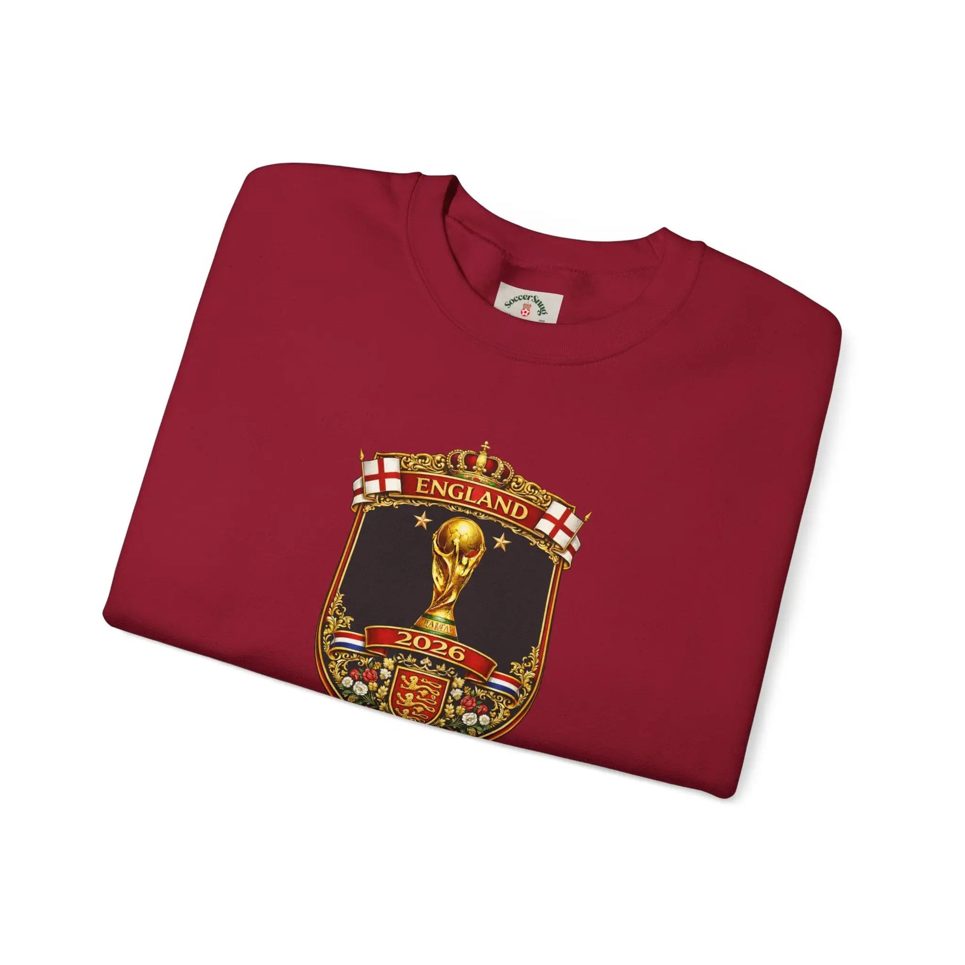 England World Cup Crewneck Sweatshirt by Printify
