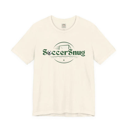 SoccerSnug Unisex Soccer Jersey Short Sleeve Tee by Printify