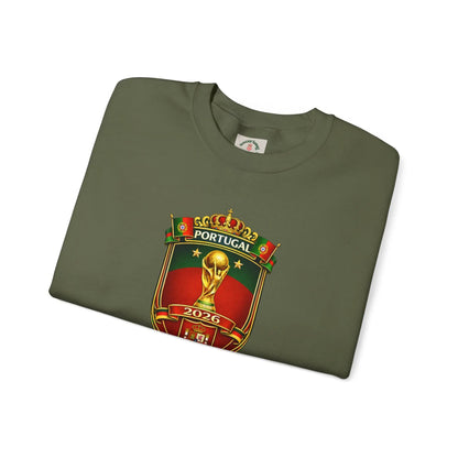 Portugal World Cup 2022 Crest Sweatshirt by Printify