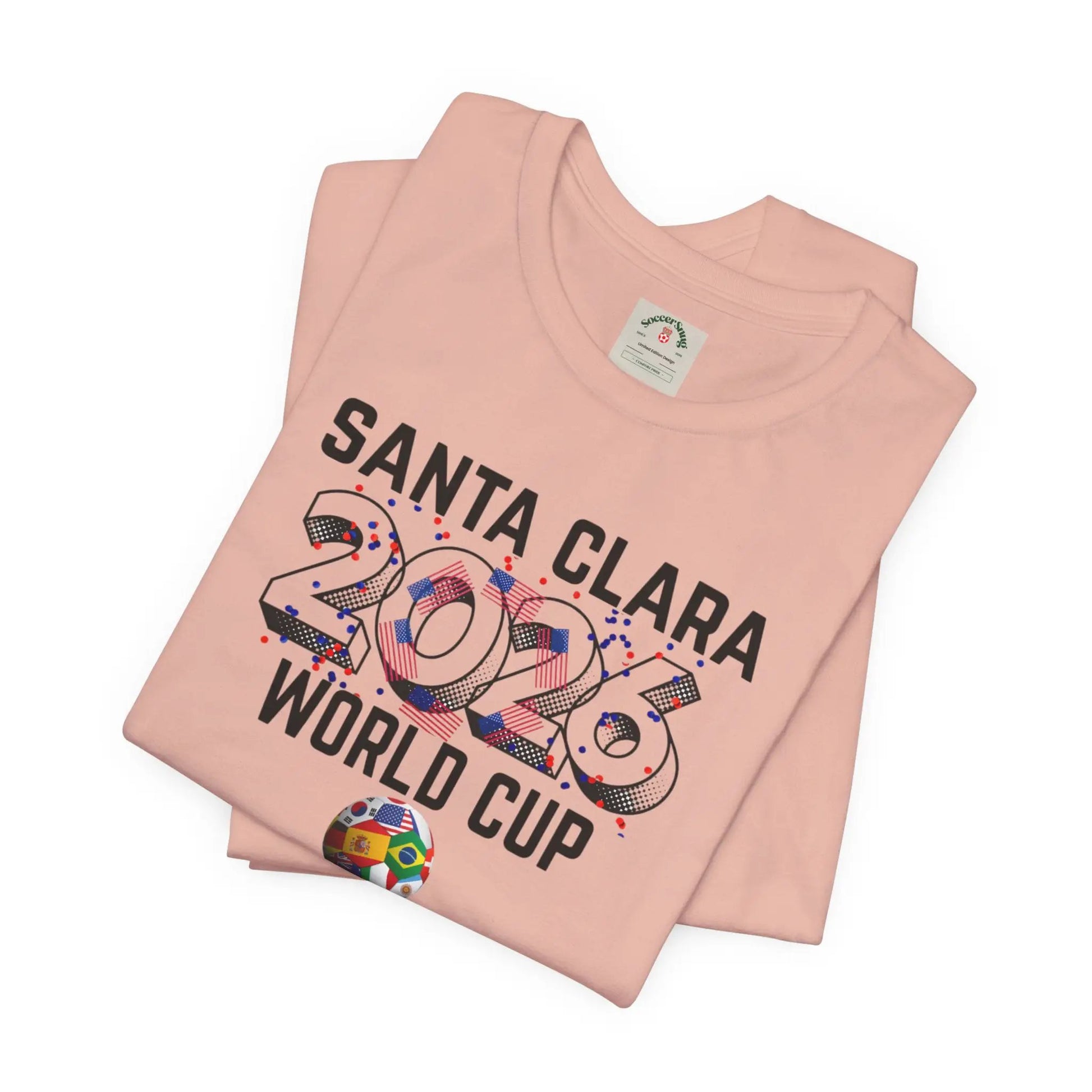 Santa Clare World Cup 2026 Unisex Cotton Crew Tee by Printify