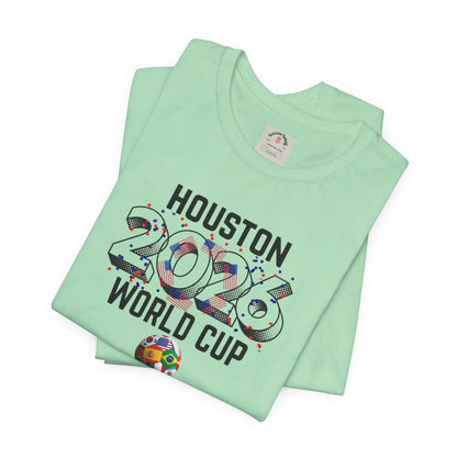 Houston World Cup 2026 Host Unisex Cotton Crew Tee by Printify