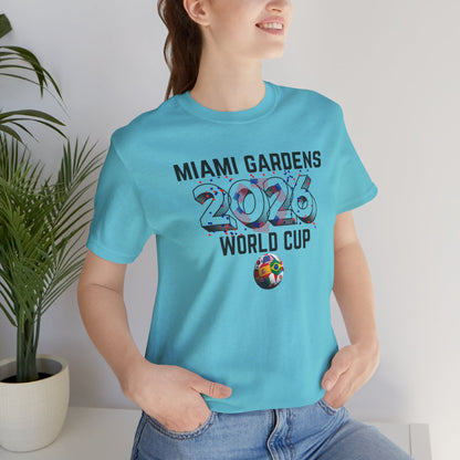 Miami Gardens World Cup Unisex Cotton Crew Tee