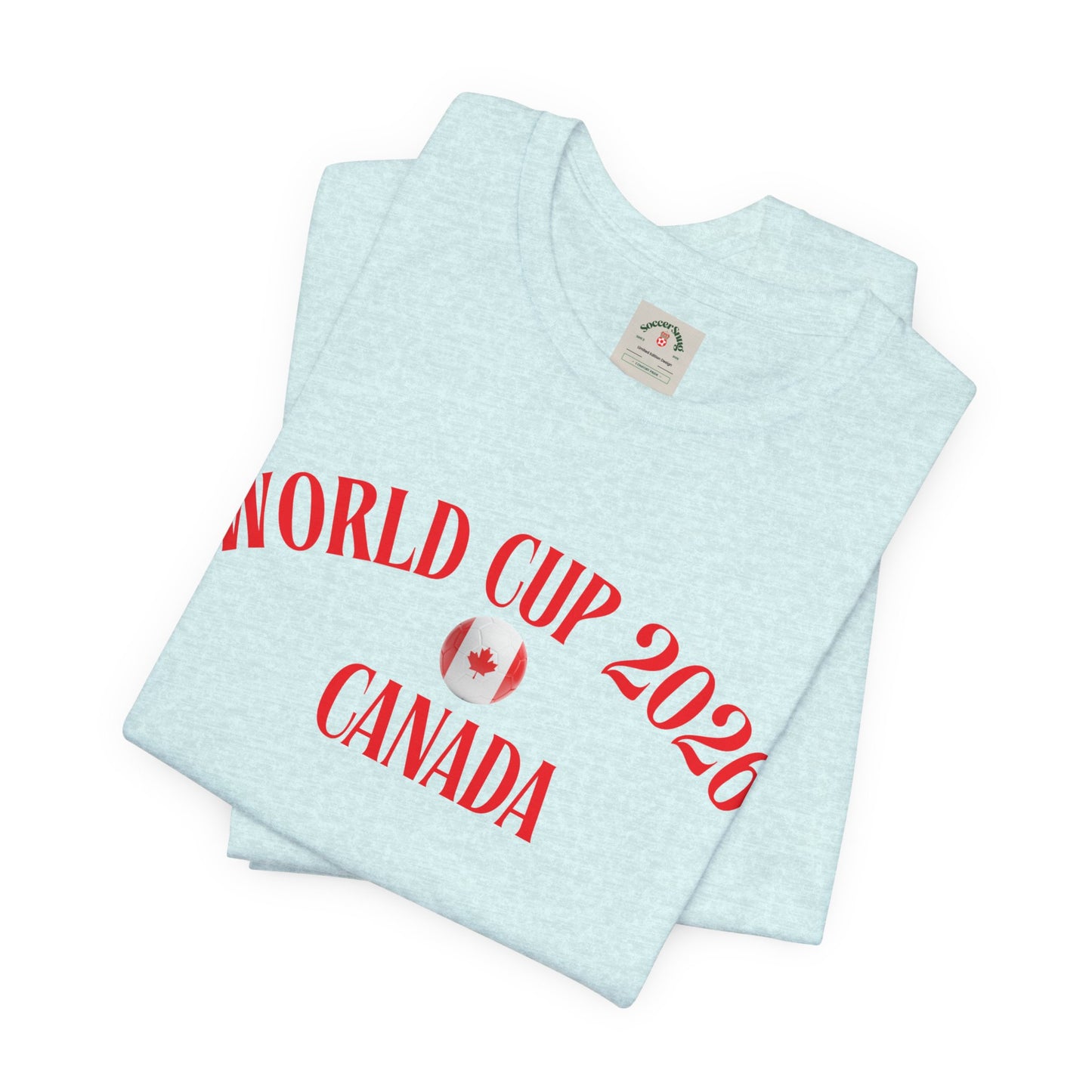 World Cup 2026 Canada T-Shirt — Canadian Soccer Fan Tee