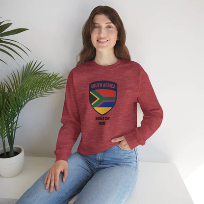South Africa World Cup 2026 Unisex Heavy Blend™ Crewneck Sweatshirt by Printify