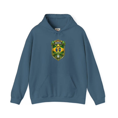 Brazil World Cup 2026 Hooded Sweatshirt by Printify