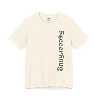 SoccerSnug Unisex Soccer Jersey Short Sleeve Tee by Printify