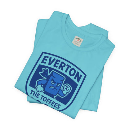 Everton 'The Toffees' Crest T-Shirt — Football Fan Tee