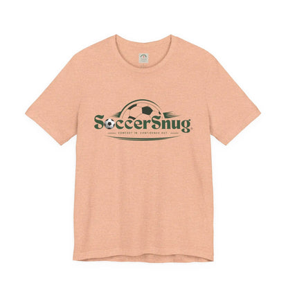SoccerSnug Unisex Soccer Jersey Short Sleeve Tee by Printify
