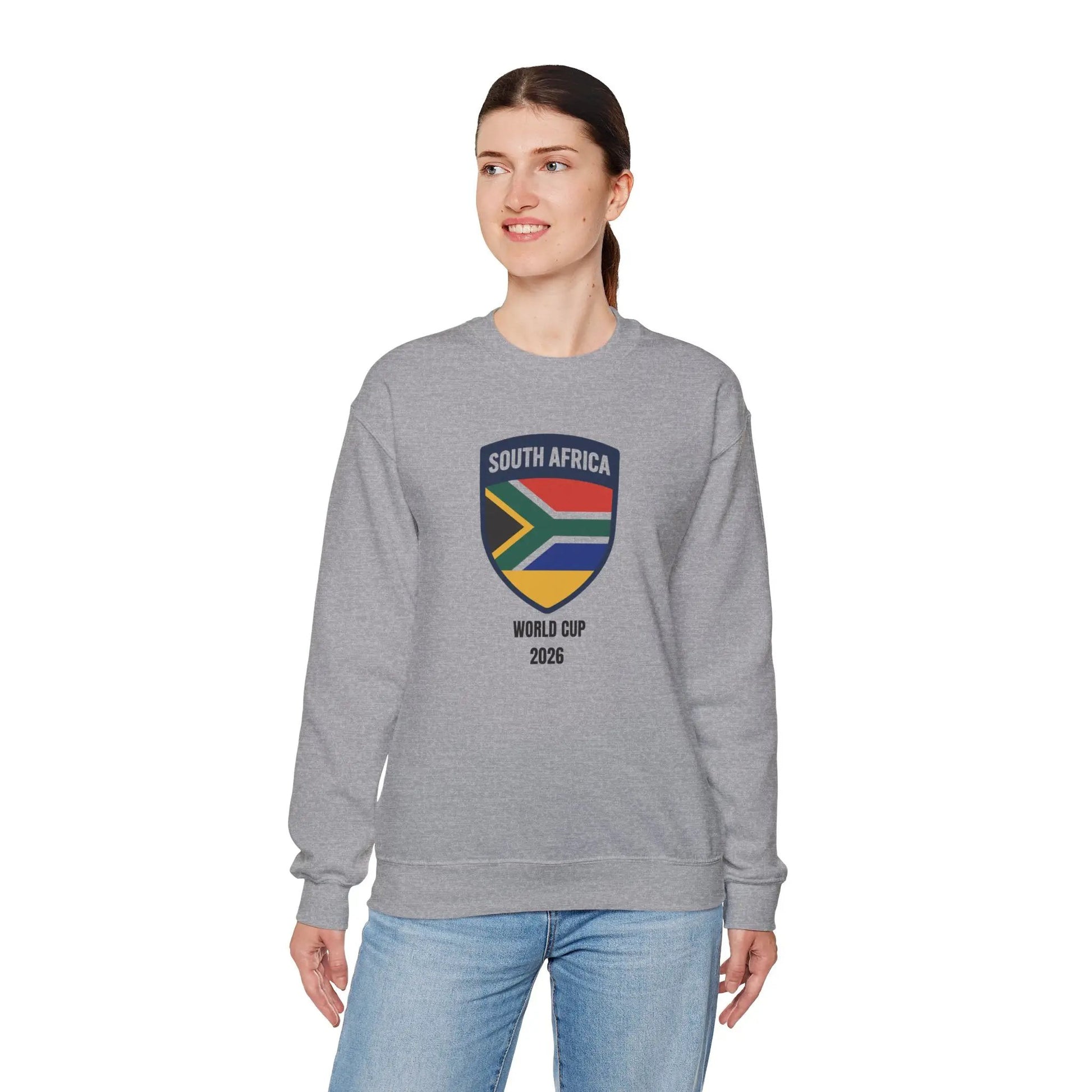 South Africa World Cup 2026 Unisex Heavy Blend™ Crewneck Sweatshirt by Printify