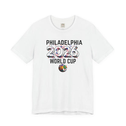 Philadelphia World Cup 2026 Unisex Streetwear Cotton Crew Tee