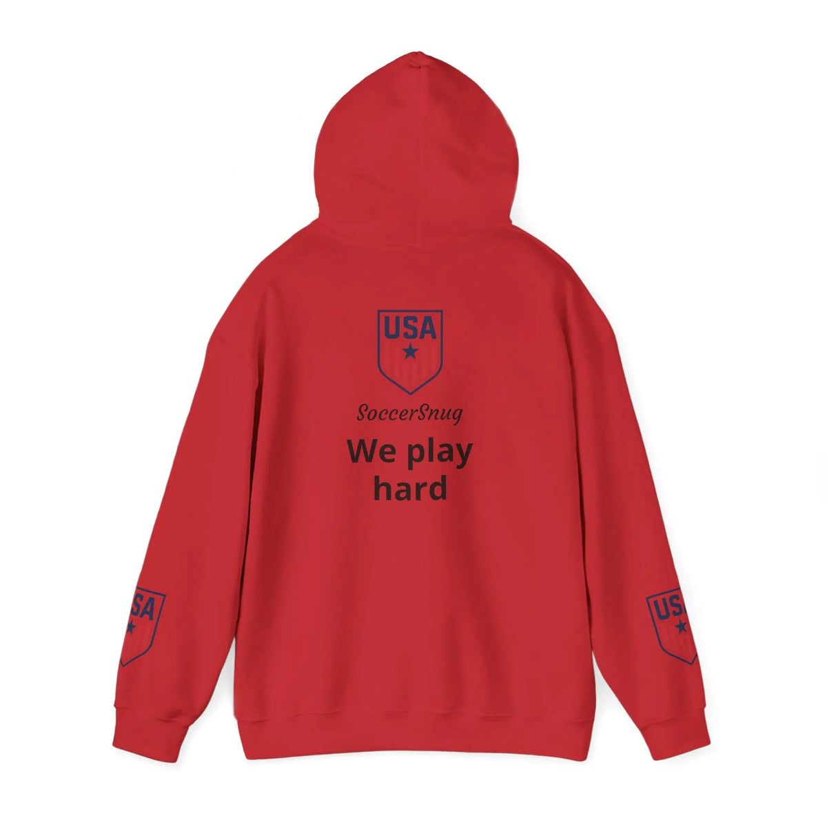 Customizable - SoccerSnug Heavy Blend Hoodie Unisex With Front Pocket Drawcord by Printify