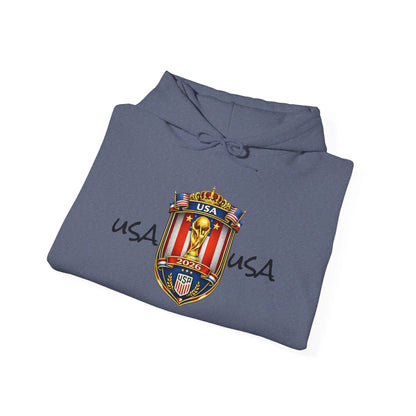 USA World Cup 2026 Hooded Sweatshirt by Printify