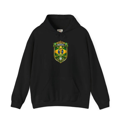 Brazil World Cup 2026 Hooded Sweatshirt by Printify