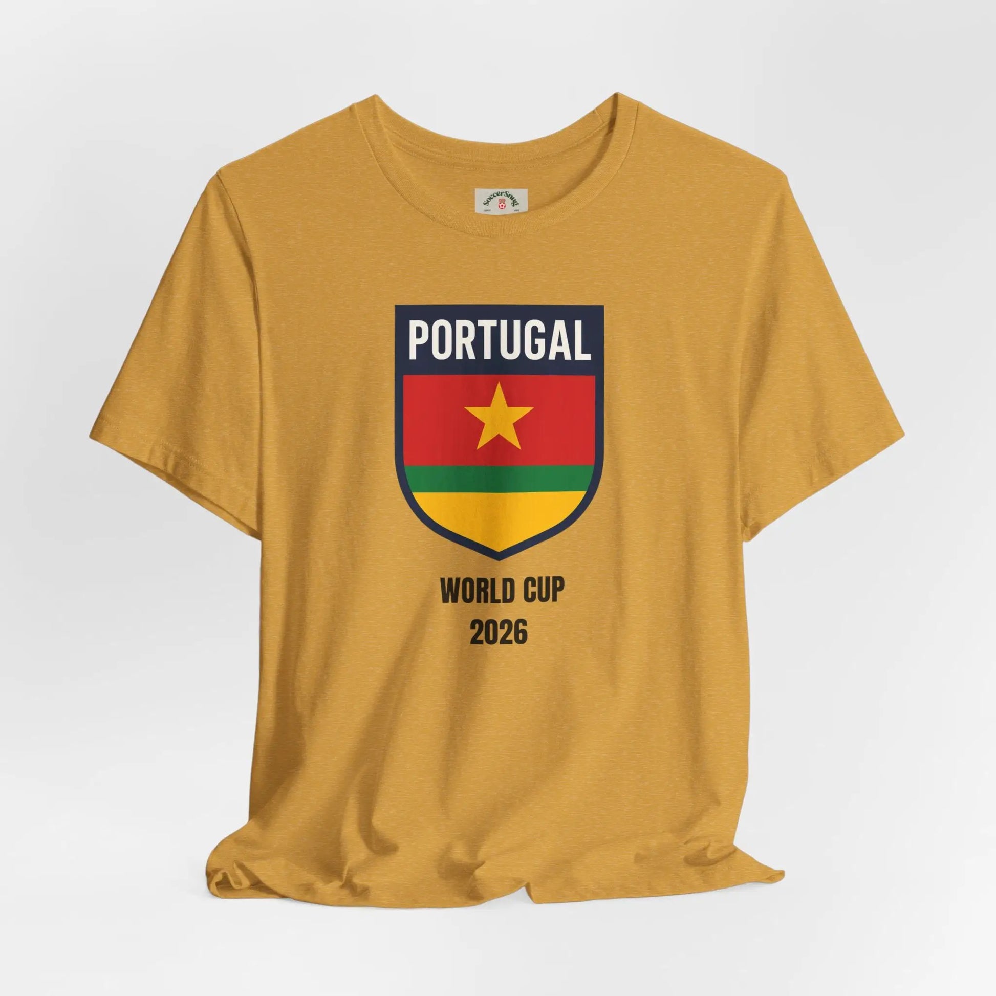 Portugal World Cup 2026 Unisex Cotton Crew Tee by Printify