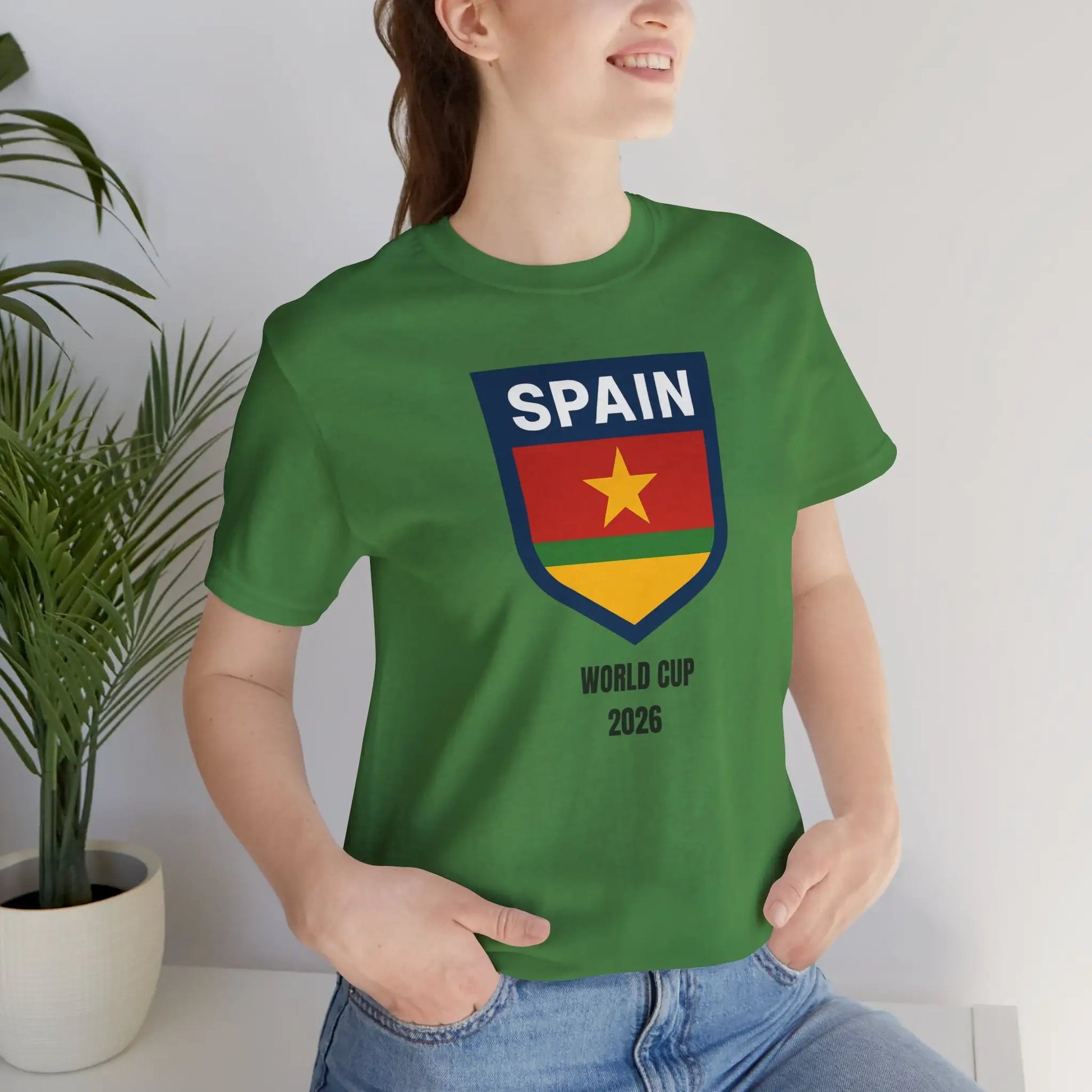 Spain World Cup 2026 Unisex Cotton Crew Tee by Printify