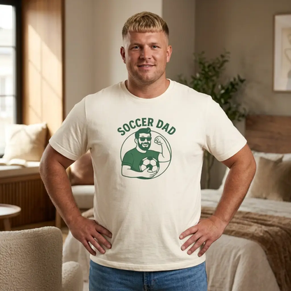Soccer Dad Short Sleeve Tee by Printify