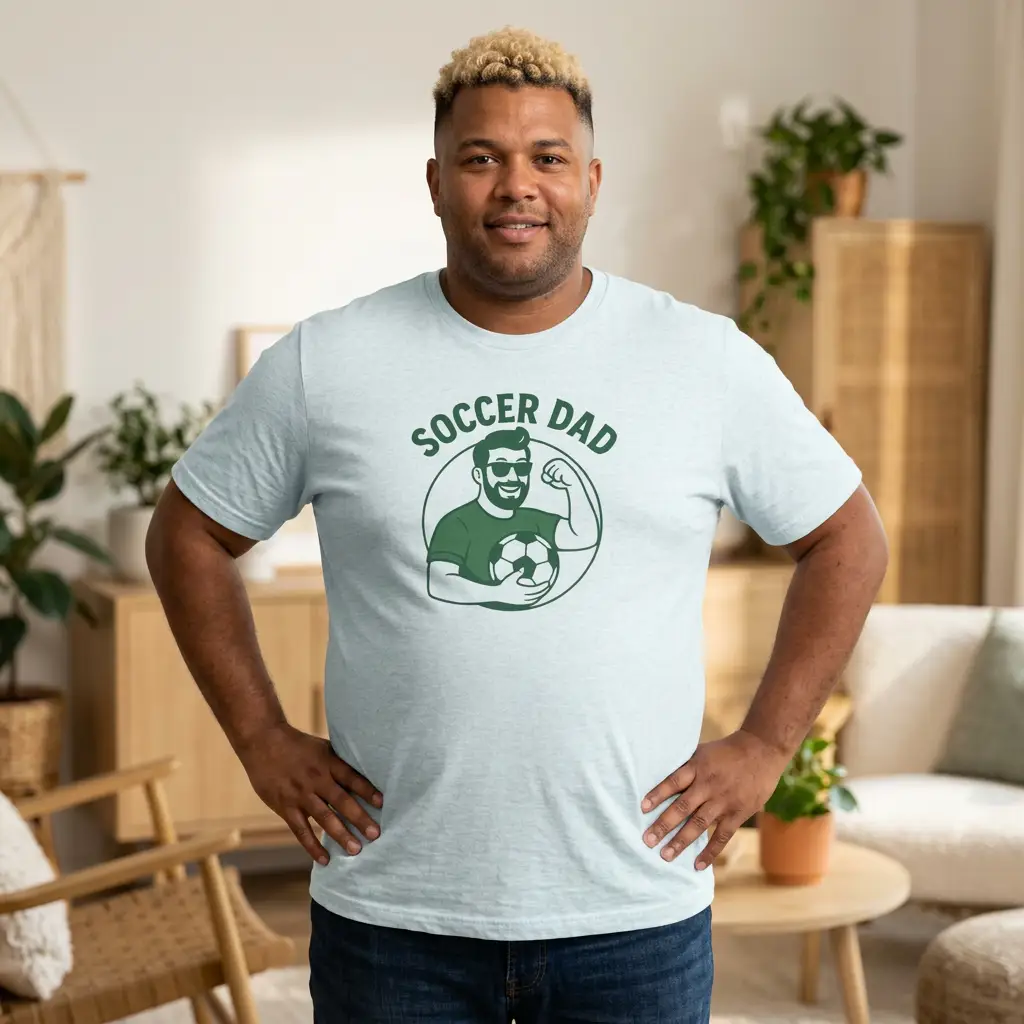 Soccer Dad Short Sleeve Tee by Printify
