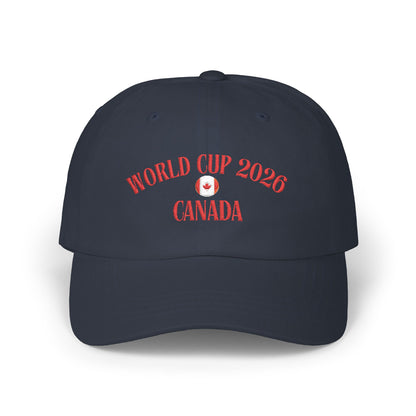 World Cup 2026 Canada Dad Cap — Canada Soccer Fan Baseball Hat