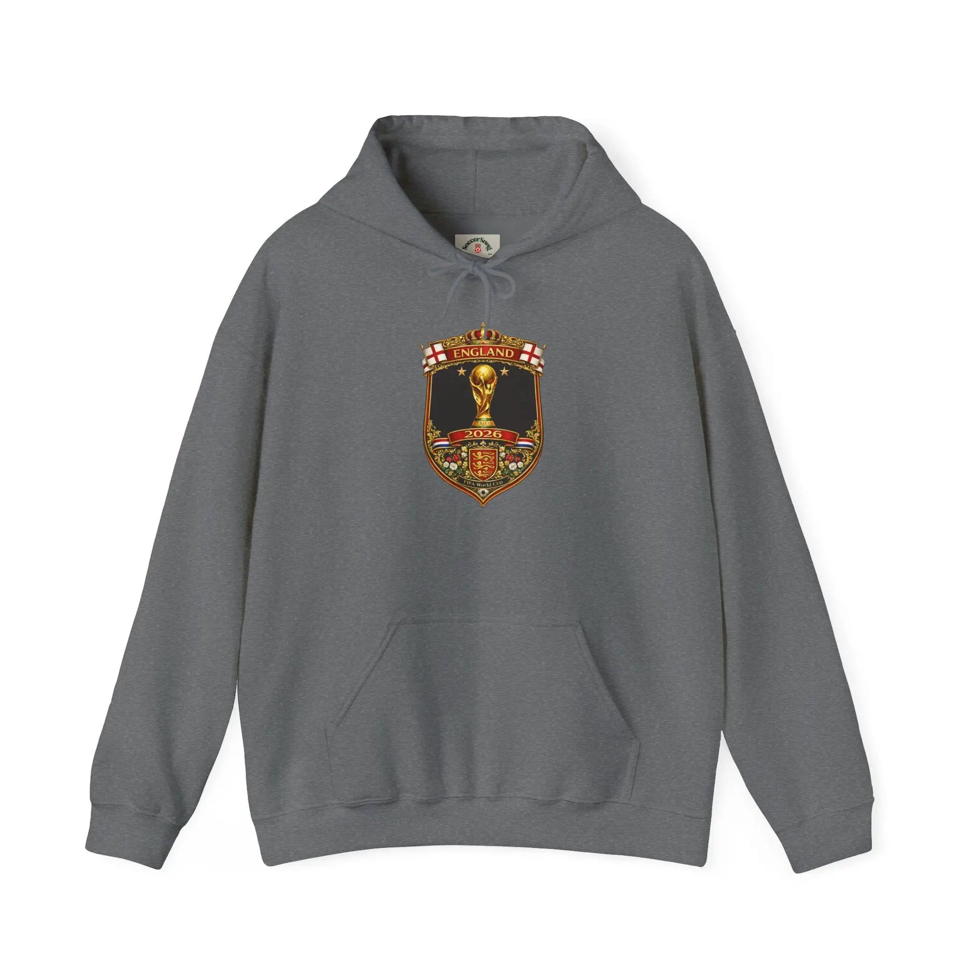 England World Cup Hooded Sweatshirt by Printify