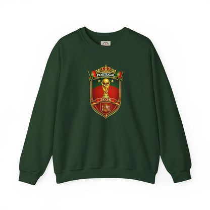 Portugal World Cup 2022 Crest Sweatshirt by Printify