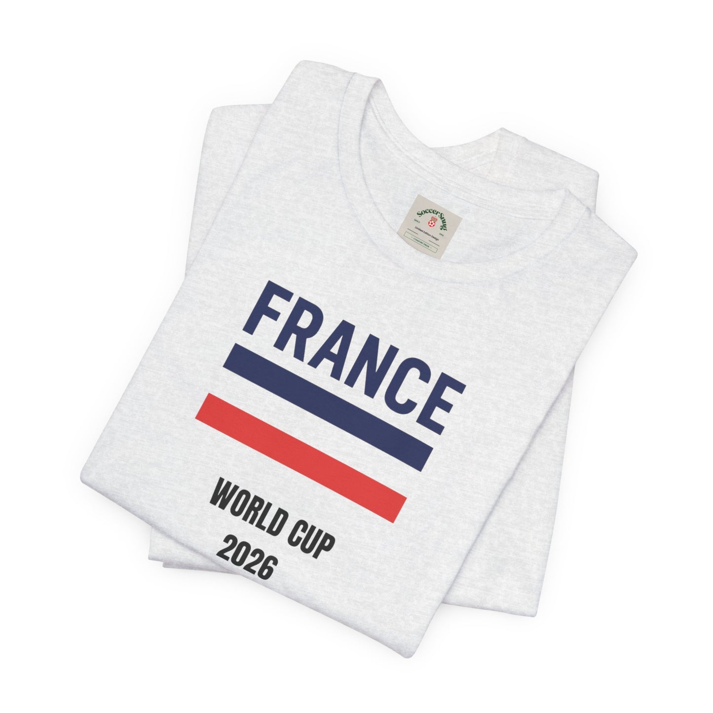 France World Cup 2026 Unisex Cotton Crew Tee