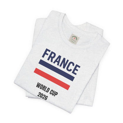 France World Cup 2026 Unisex Cotton Crew Tee