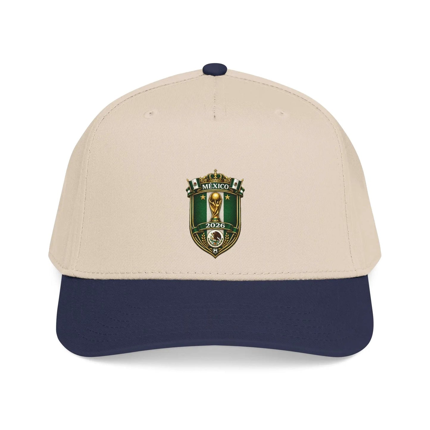 Mexico World Cup 2026 Mid Profile Adjustable Structured Baseball Cap by Printify