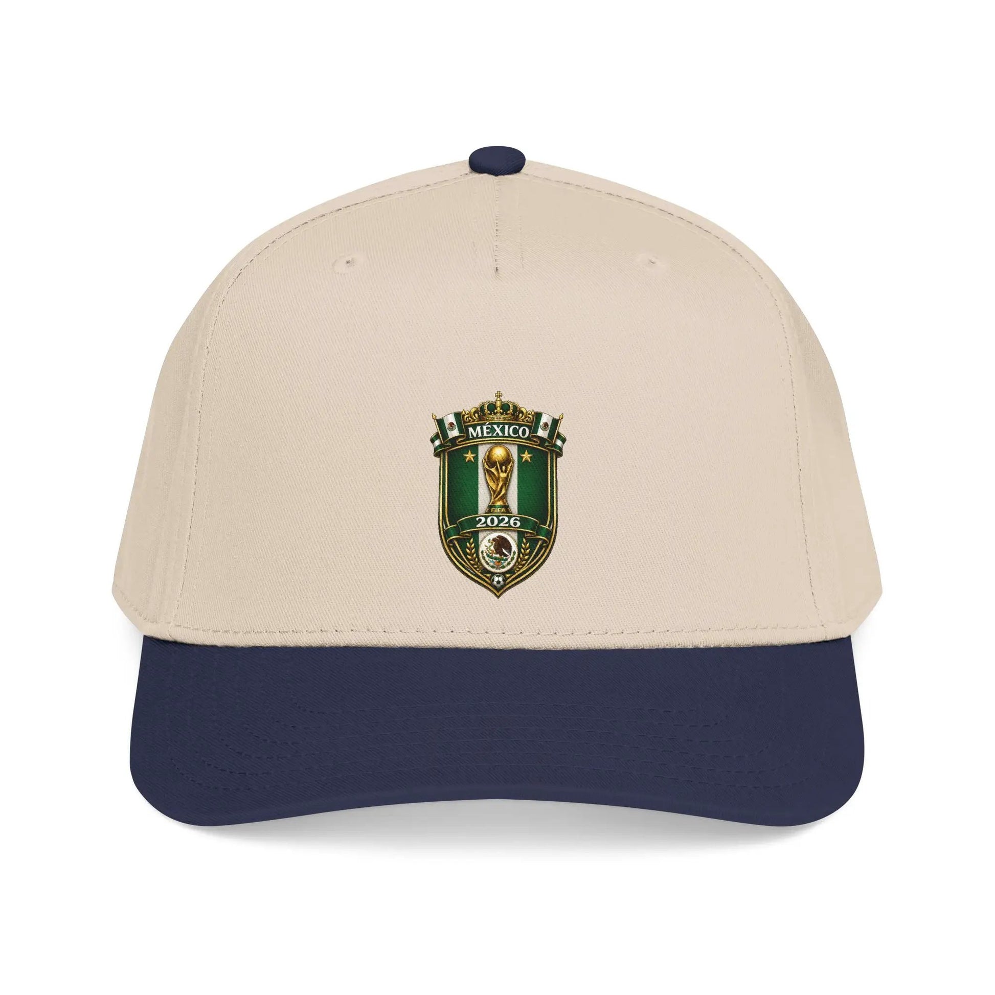 Mexico World Cup 2026 Mid Profile Adjustable Structured Baseball Cap by Printify