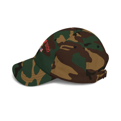 Classic Dad Cap World Cup 2026 USA Soccer Fan Hat With Precurved Visor by Printify