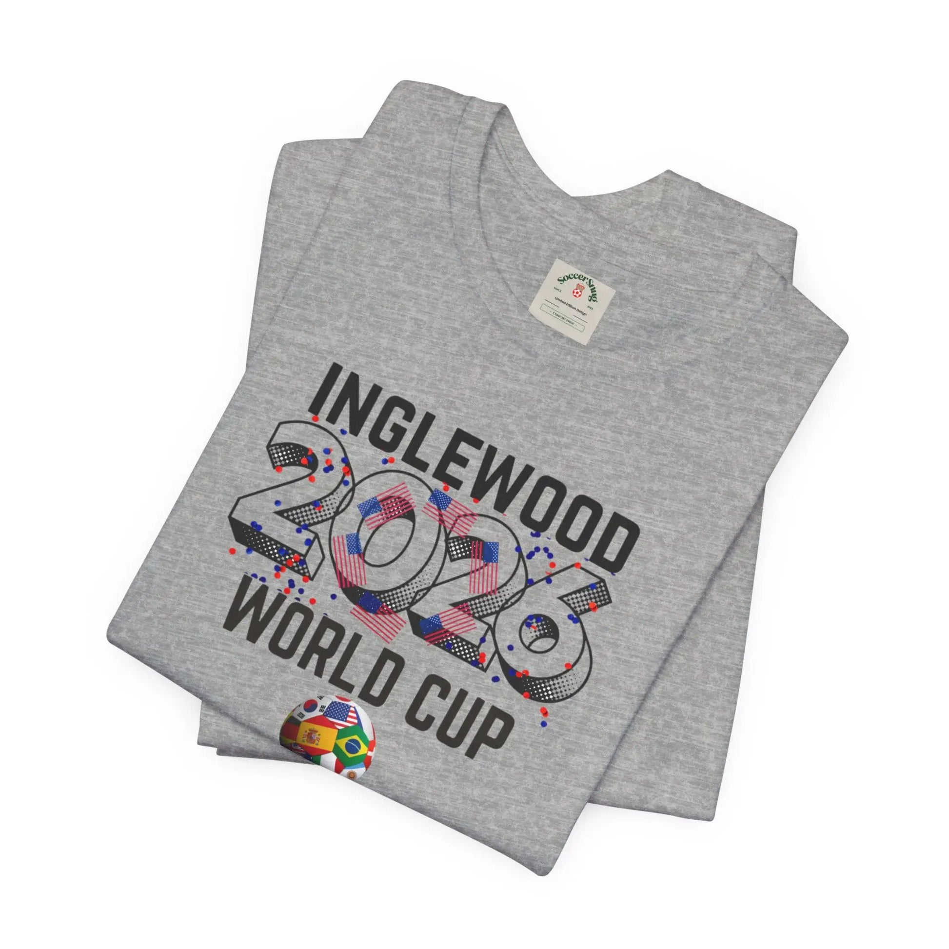 Inglewood World Cup 2026 Host Unisex Cotton Crew Tee by Printify