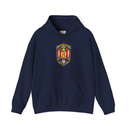USA World Cup 2026 Hooded Sweatshirt by Printify