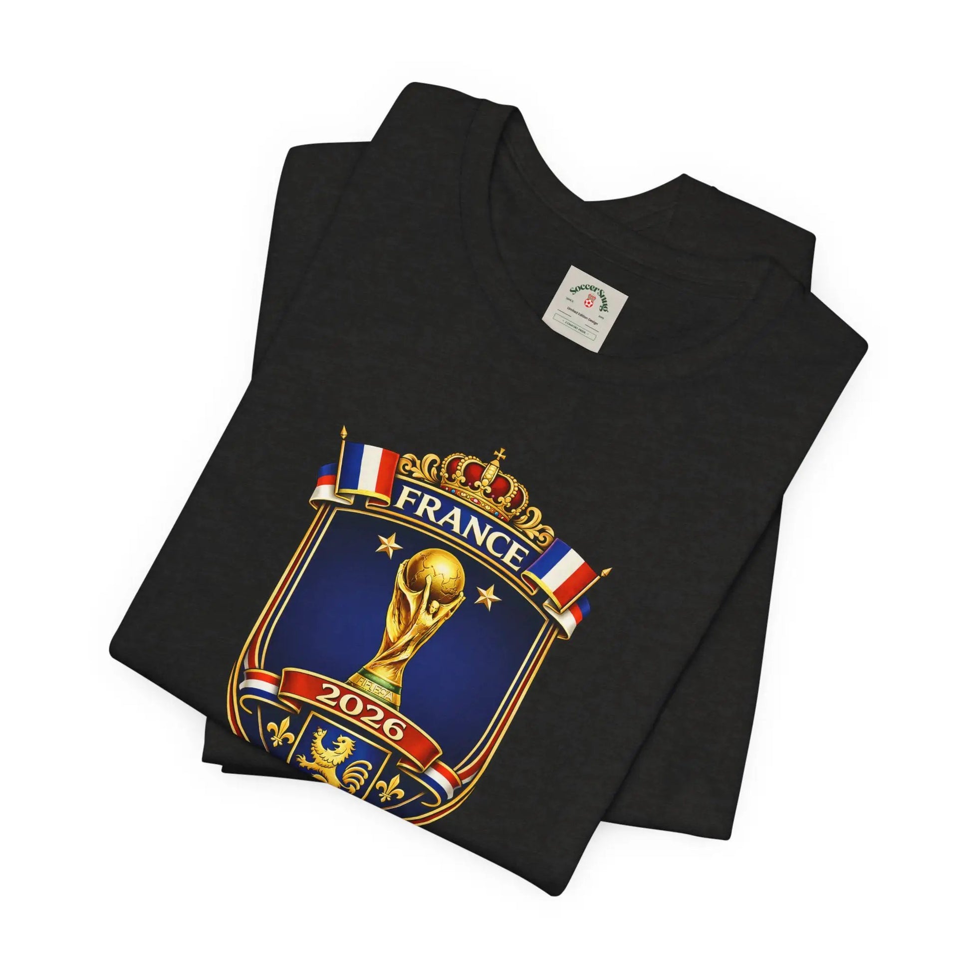 France World Cup 2026 Soccer Tee by Printify