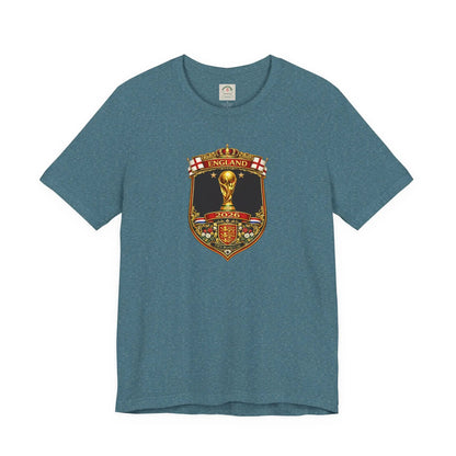 England World Cup 2026 Unisex Cotton Crew Tee by Printify