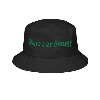 SoccerSnug Embroidered Bucket Hat by Printify
